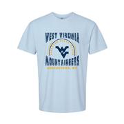  West Virginia Stretch Poster Comfort Colors Tee