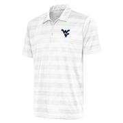  West Virginia Antigua Compass Polo