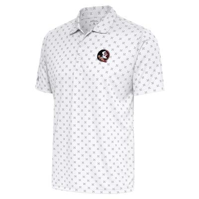 Florida State Antigua Spark Polo WHITE