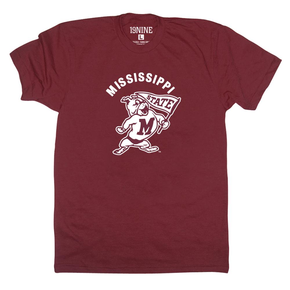 Bulldogs | Mississippi State Vault 19Nine Bulldog Flag Tee | Alumni Hall