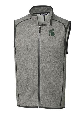 Michigan State Cutter & Buck Men's Mainsail Sweater Knit Vest