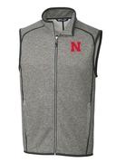  Nebraska Cutter & Buck Men's Mainsail Sweater Knit Vest