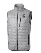  Michigan State Cutter & Buck Rainier Eco Insulated Puffer Vest