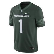  Michigan State Nike Home # 1 Game Jersey