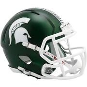  Michigan State Ridell Green Mini Replica Helmet