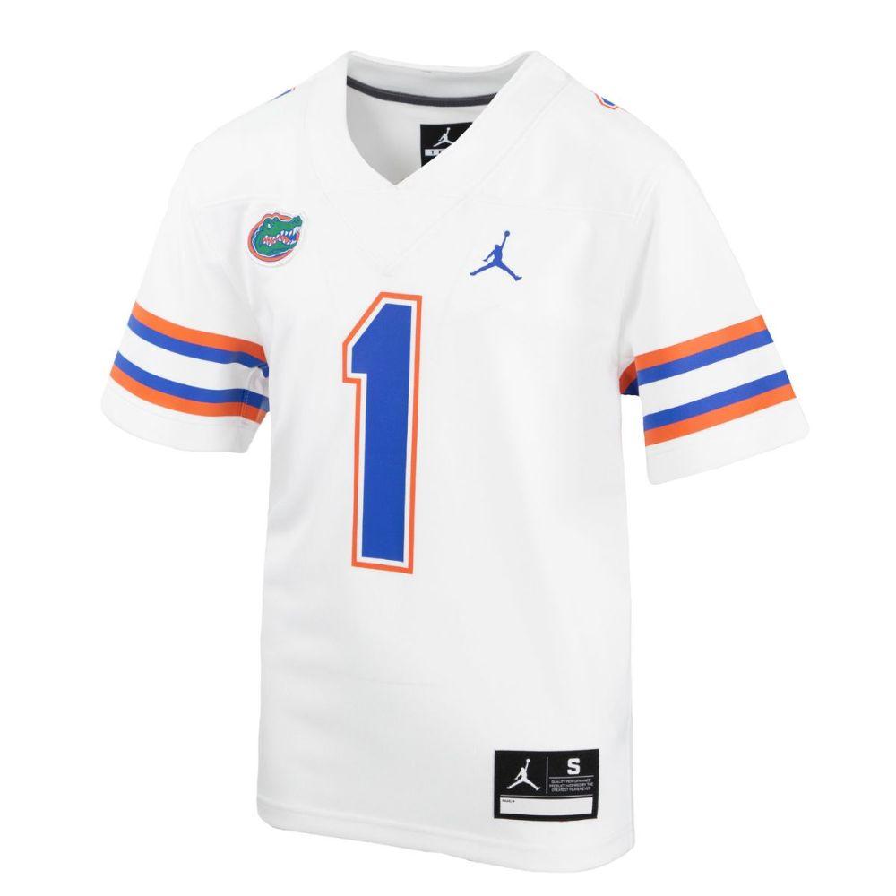 Youth Jordan Brand Royal Florida Gators Custom Game Jersey