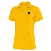  West Virginia Antigua Women's Tribute Polo