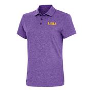  Lsu Antigua Women's Motivated Brushed Jersey Polo