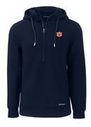  Auburn Cutter & Buck Men's Roam Eco Half Zip Pullover Hoodie