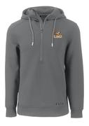  Lsu Cutter & Buck Men's Roam Eco Half Zip Pullover Hoodie