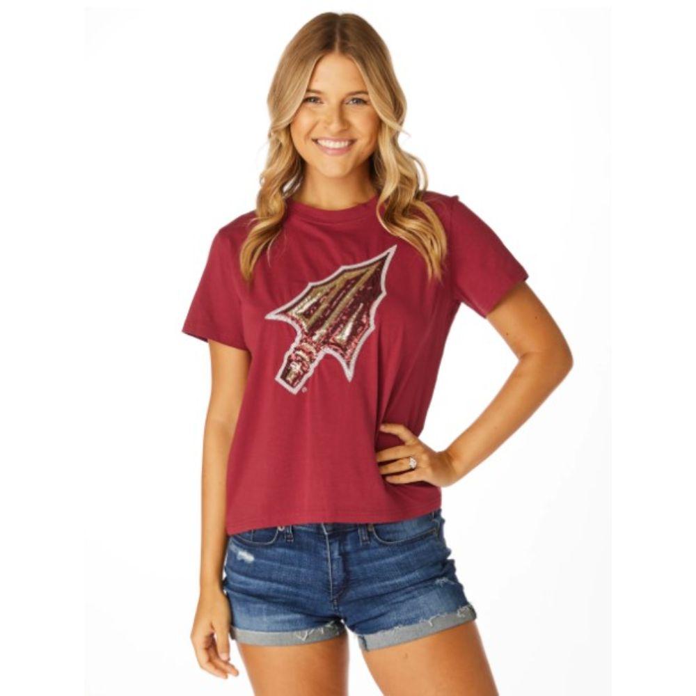 Women's Touch Garnet Florida State Seminoles Plus Size First