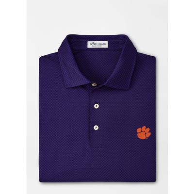 Clemson Peter Millar Dolly Printed Performance Polo