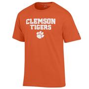  Clemson Champion Straight Stack Tee