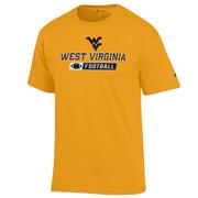  West Virginia Champion Basic Football Tee