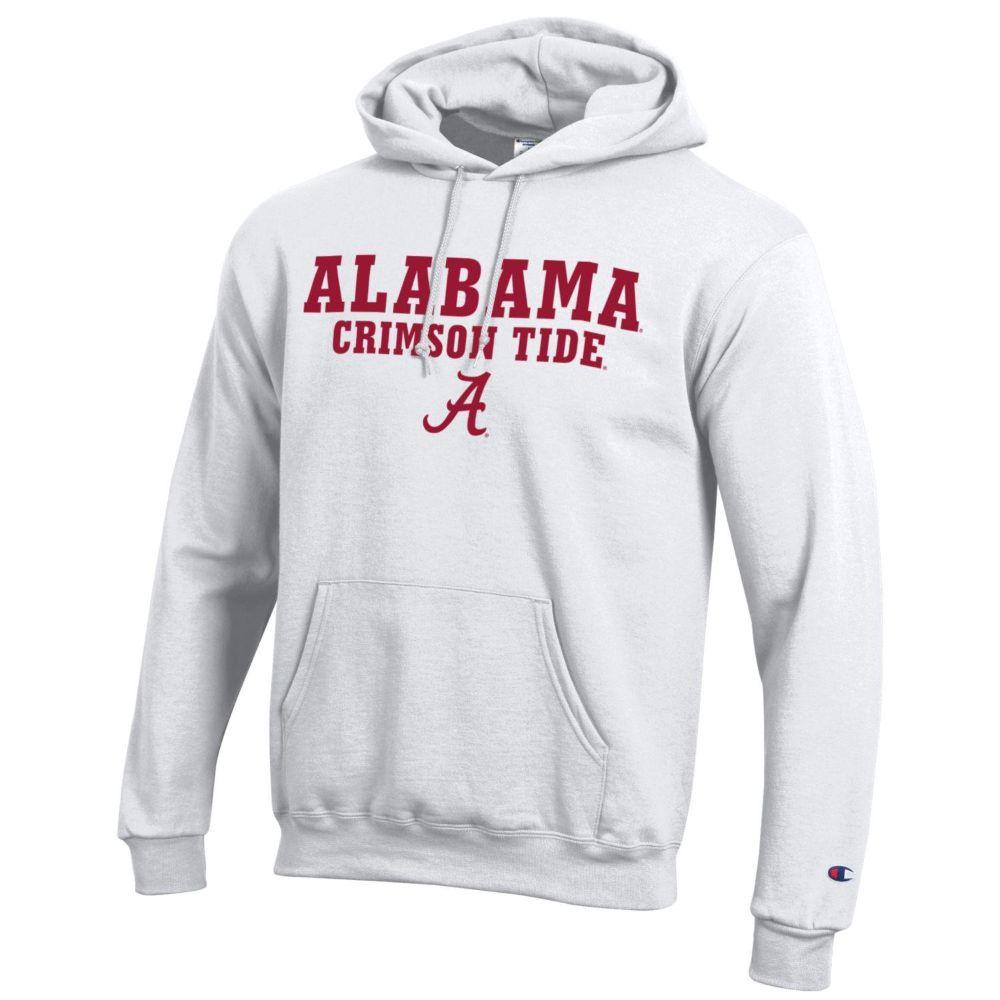 Bama | Alabama Champion Straight Stack Hoodie | Alumni Hall