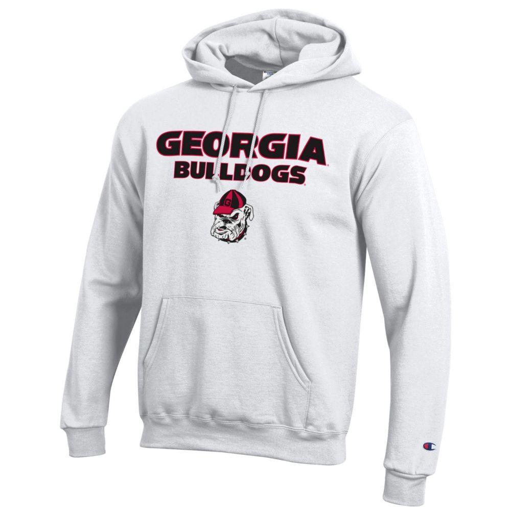 White uga hoodie new arrivals