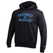  Kentucky Champion Youth Stacked Logo Hoodie