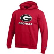  Georgia Champion Youth Giant Logo Hoodie