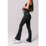  Michigan State Kadyluxe Regal Rib Flare Leggings