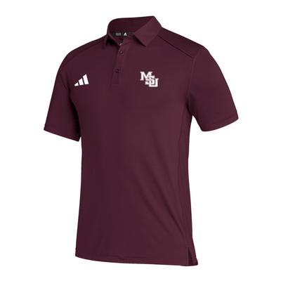 Mississippi State Vault Interlock MSU Classic Polo MAROON