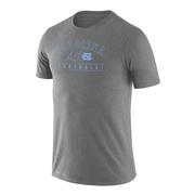  Carolina Jordan Brand Dri- Fit Legend Arch Mascot Football Tee