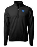  Kentucky Cutter & Buck Men's Cascade Sherpa Fleece 1/4 Zip Pullover