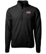  Mississippi State Cutter & Buck Men's Cascade Sherpa Fleece 1/4 Zip Pullover