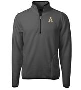  App State Cutter & Buck Men's Cascade Sherpa Fleece 1/4 Zip Pullover