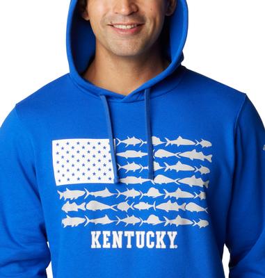 Kentucky Columbia PFG Fish Flag II Hoodie
