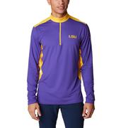  Lsu Columbia Tech Trail 1/4 Zip Pullover