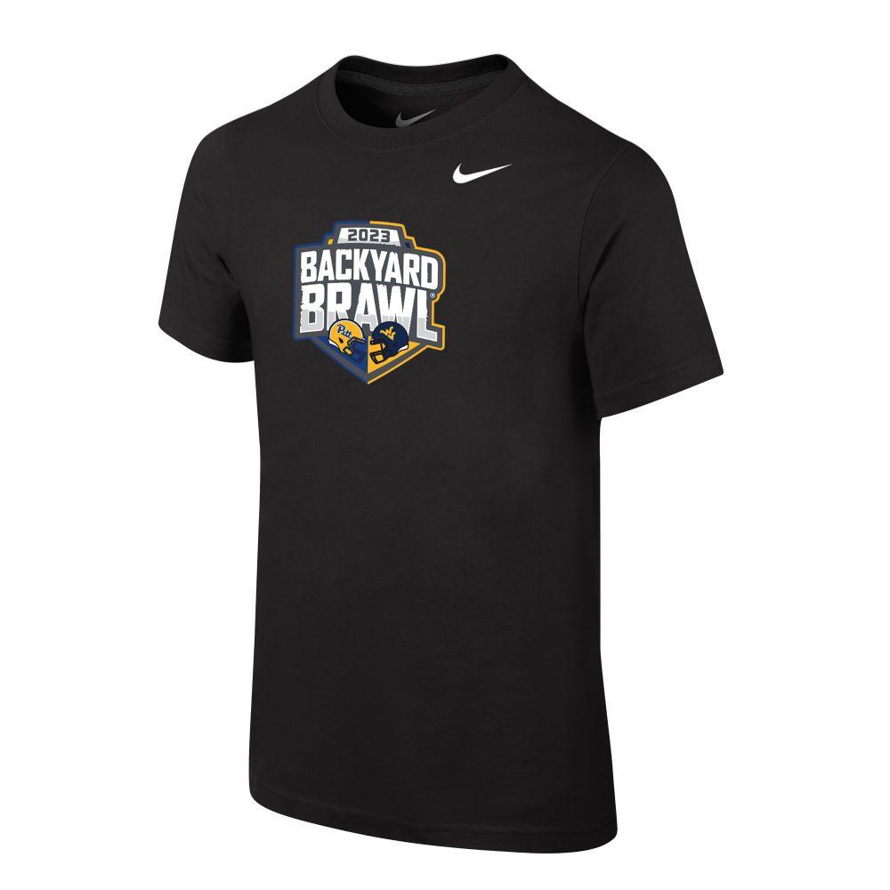 WVU | West Virginia Nike YOUTH Backyard Brawl Core Tee | Alumni Hall