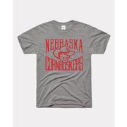  Nebraska Charlie Hustle Vintage Cornhuskers Tee