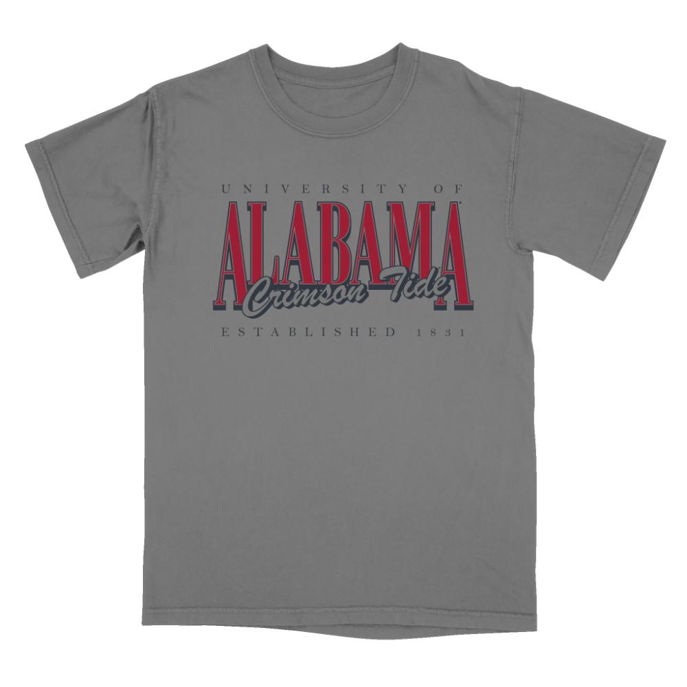 Bama | Alabama B-Unlimited Vintage University Comfort Colors Tee ...