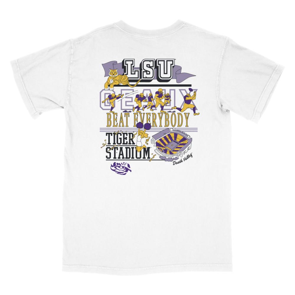 LSU | LSU B-Unlimited Highlight Reel Comfort Colors Tee | Alumni Hall