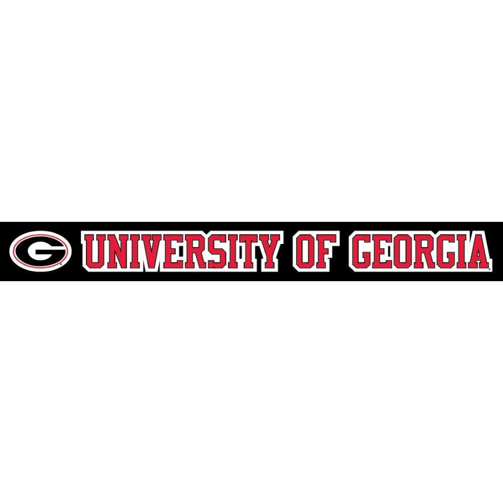 Alumni Hall Georgia Decal Bulldog Logo