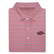  Arkansas Turtleson Edward Stripe Performance Polo