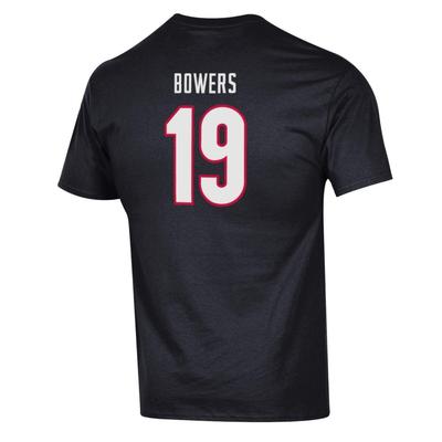 Champion Youth Georgia Bulldogs Brock Bowers #19 Black T-Shirt, Boys', Small