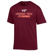  Virginia Tech Champion Basic Football Tee