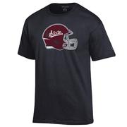  Mississippi State Champion Giant Logo Script Helmet Tee