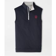  Indiana Peter Millar Galway Quarter- Zip Vest