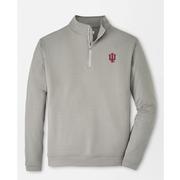  Indiana Peter Millar Perth Melange Quarter- Zip Pullover