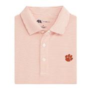  Clemson Onward Reserve Birdie Stripe Polo