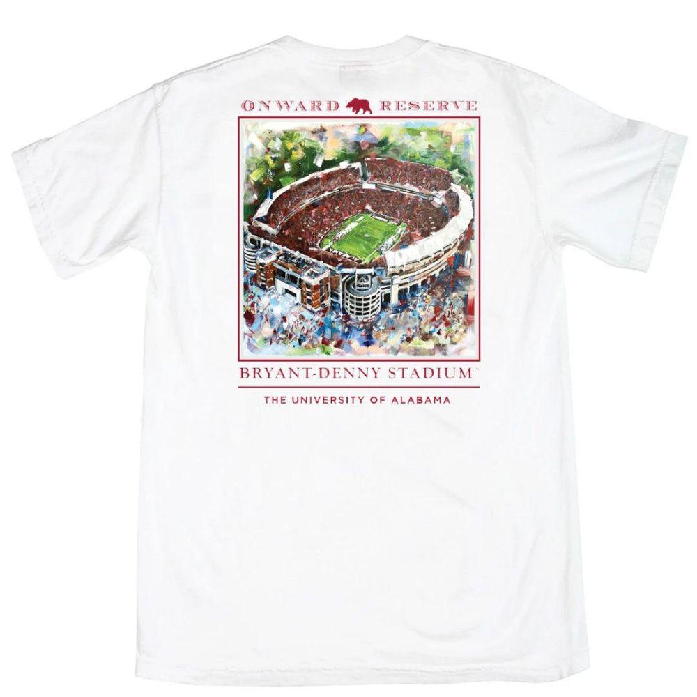 Bama, Alabama Onward Reserve Bryant-Denny Stadium Tee