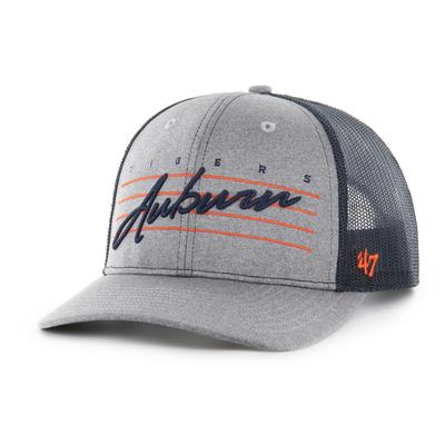 Auburn 47' Brand Downdraft Trucker Snapback Hat