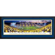  West Virginia 2023 Backyard Brawl Stripe The Stadium Deluxe Frame 18 