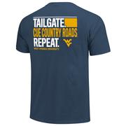  West Virginia Gameday Phrase Comfort Colors Tee