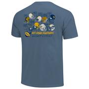  West Virginia Helmet History Comfort Colors Tee