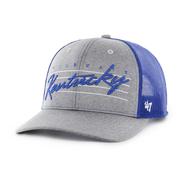  Kentucky 47 ' Brand Downdraft Trucker Snapback Hat