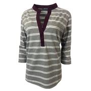  Emerson Grey And White Seychellese No Logo Tunic