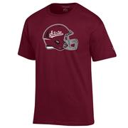  Mississippi State Champion Script Helmet Tee